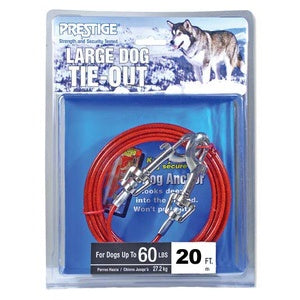 Tie Out Cable 20' Large