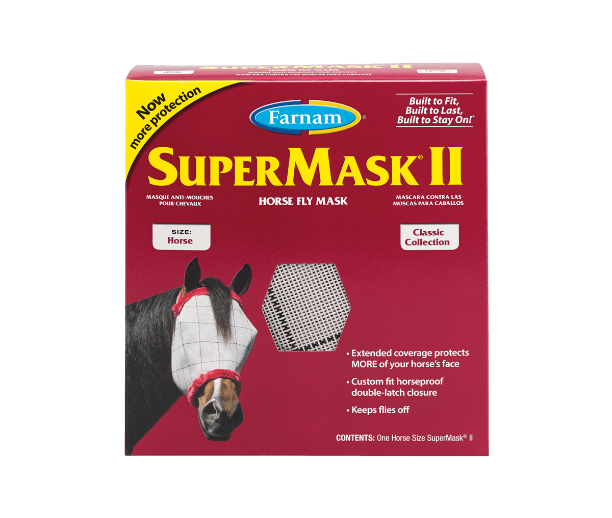 Supermask II Horse Fly Mask
