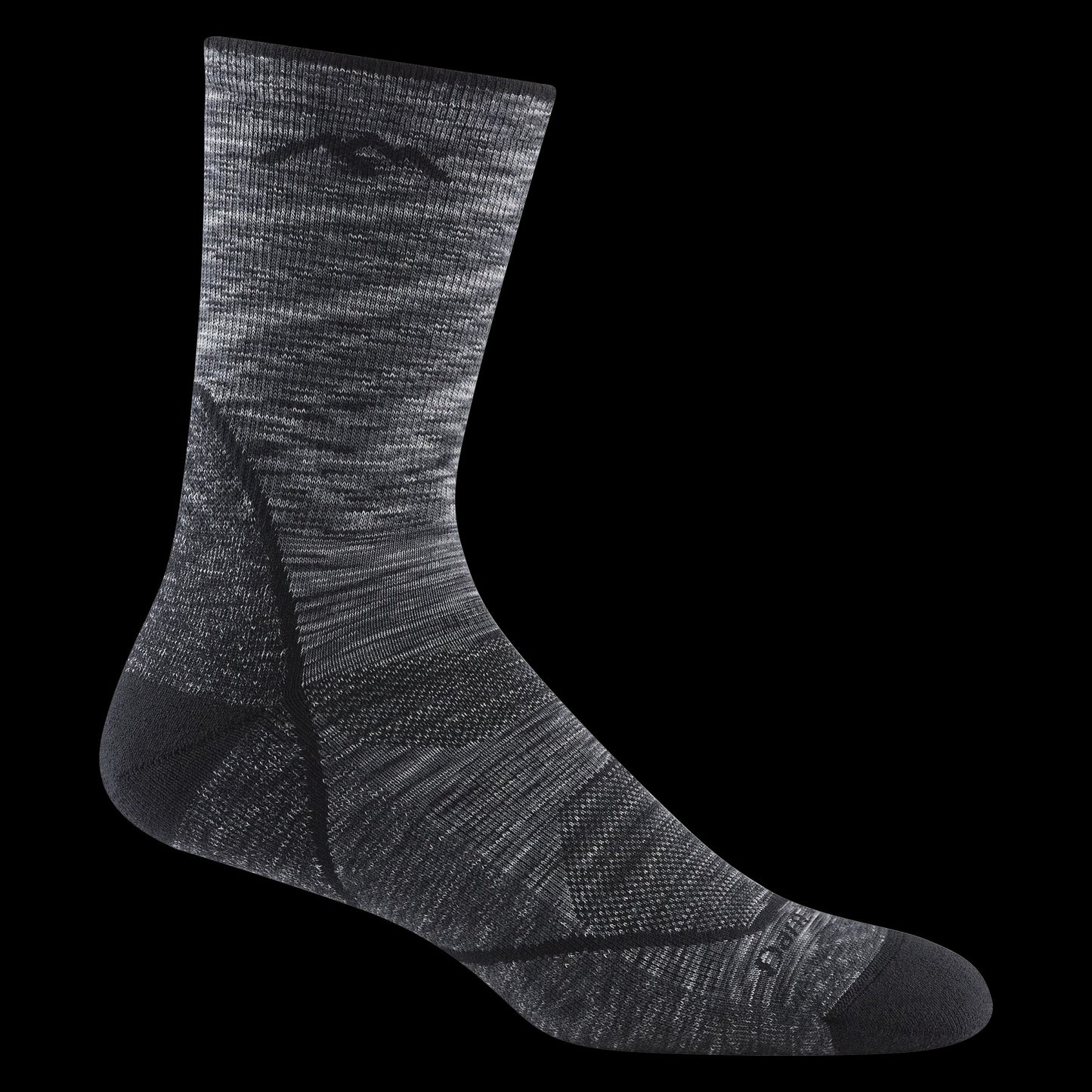 Men's Light Hiker Micro Crew Lightweight W/Cushion (Space Gray)