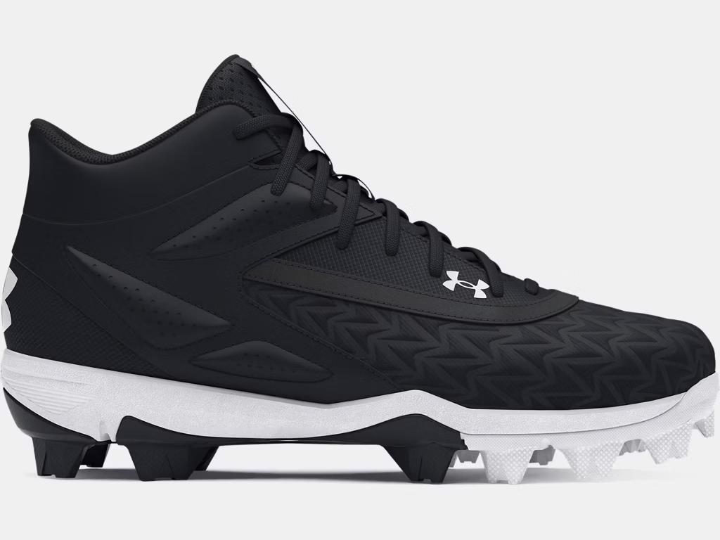 Boys' UA Leadoff Mid RM Jr. Baseball Cleats