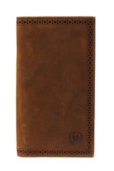 Mens Basic Perfed Edge Rodeo Wallet