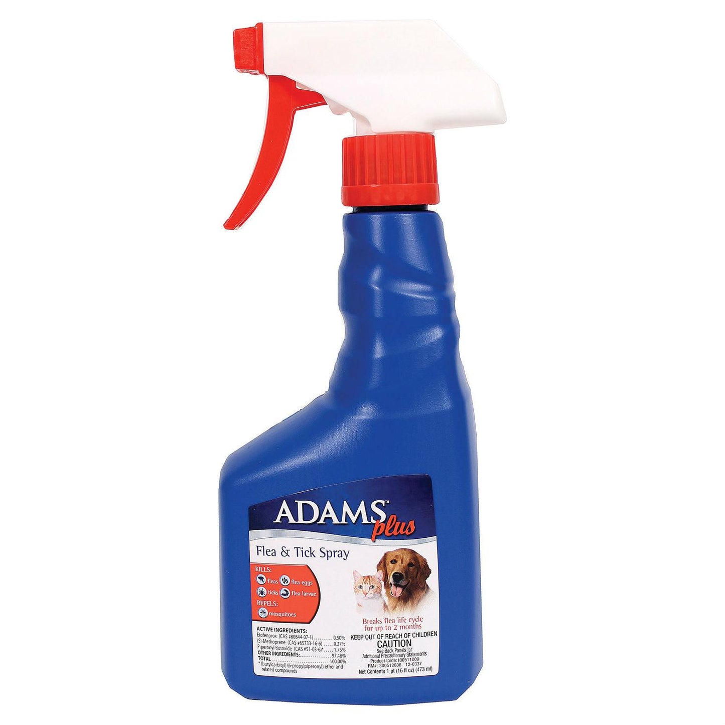 ADAMS PLUS FLEA & TICK SPRAY 16 Fl. oz