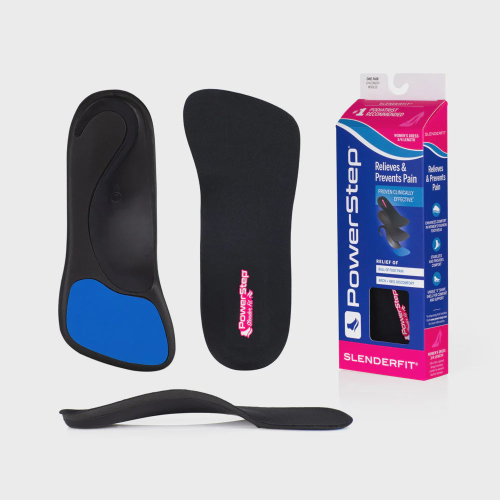 Power Step Slender Fit 3/4 Length