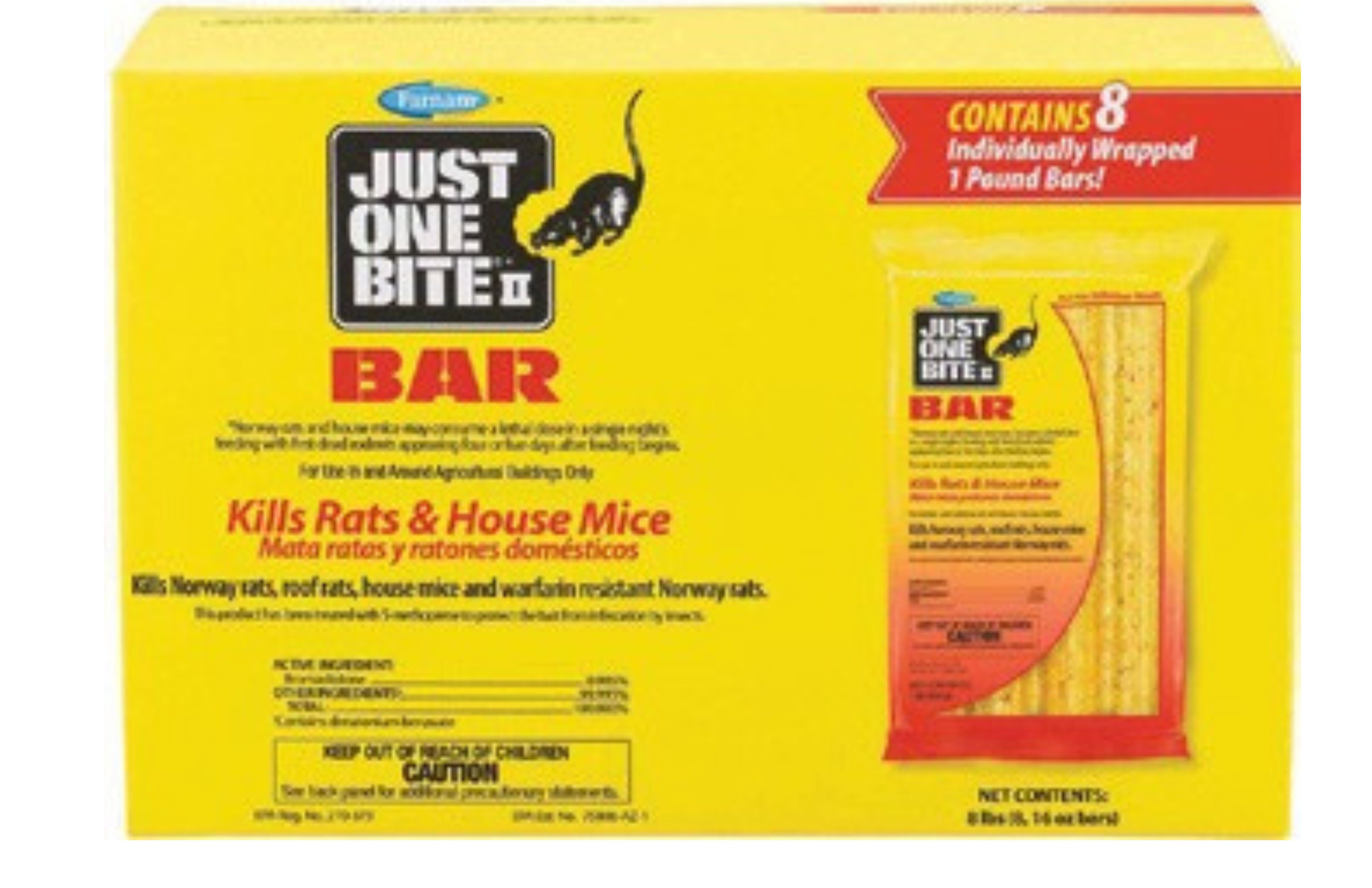 Farnam Just One Bite II Bar, 8 x 16 OZ Bars : Baits Farnam Just One Bite II Bar, 8 x 16 OZ Bars : Baits