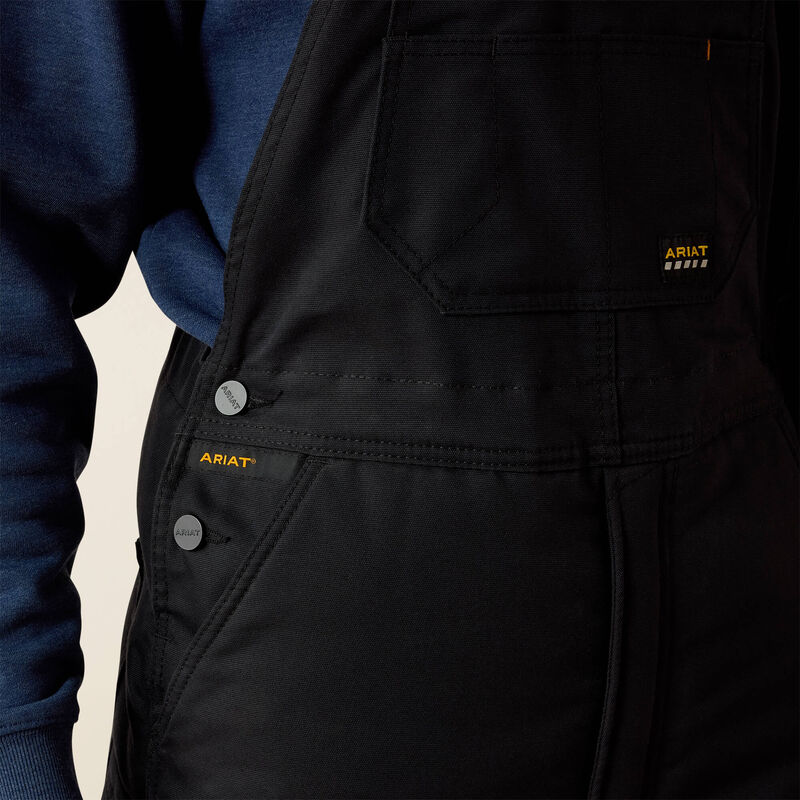 Men's Rebar DuraCanvas Stretch Insulated Bib