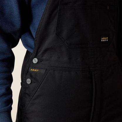 Men's Rebar DuraCanvas Stretch Insulated Bib