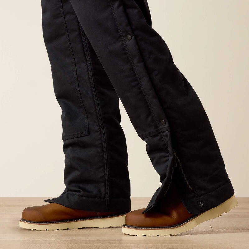 Men's Rebar DuraCanvas Stretch Insulated Bib
