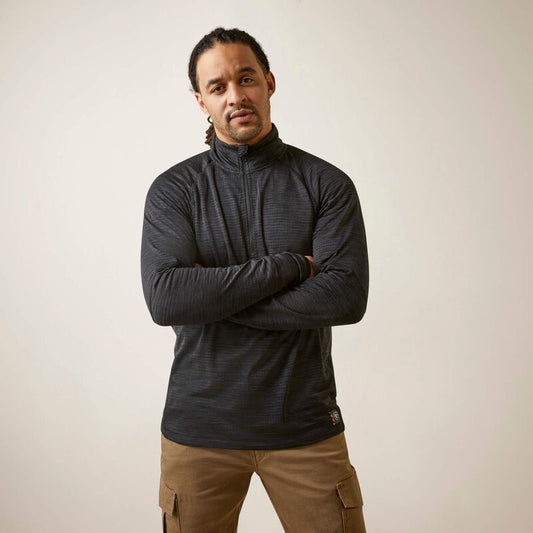 MNS Rebar Gridwork Baselayer 1/4 Zip T-Shirt