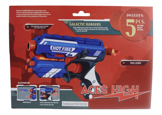 Galactic Ranger Aces Soft Bullet Gun
