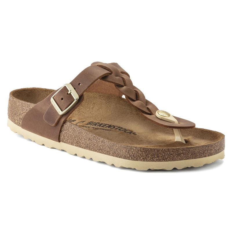 Birkenstock Gizeh Braided Cognac