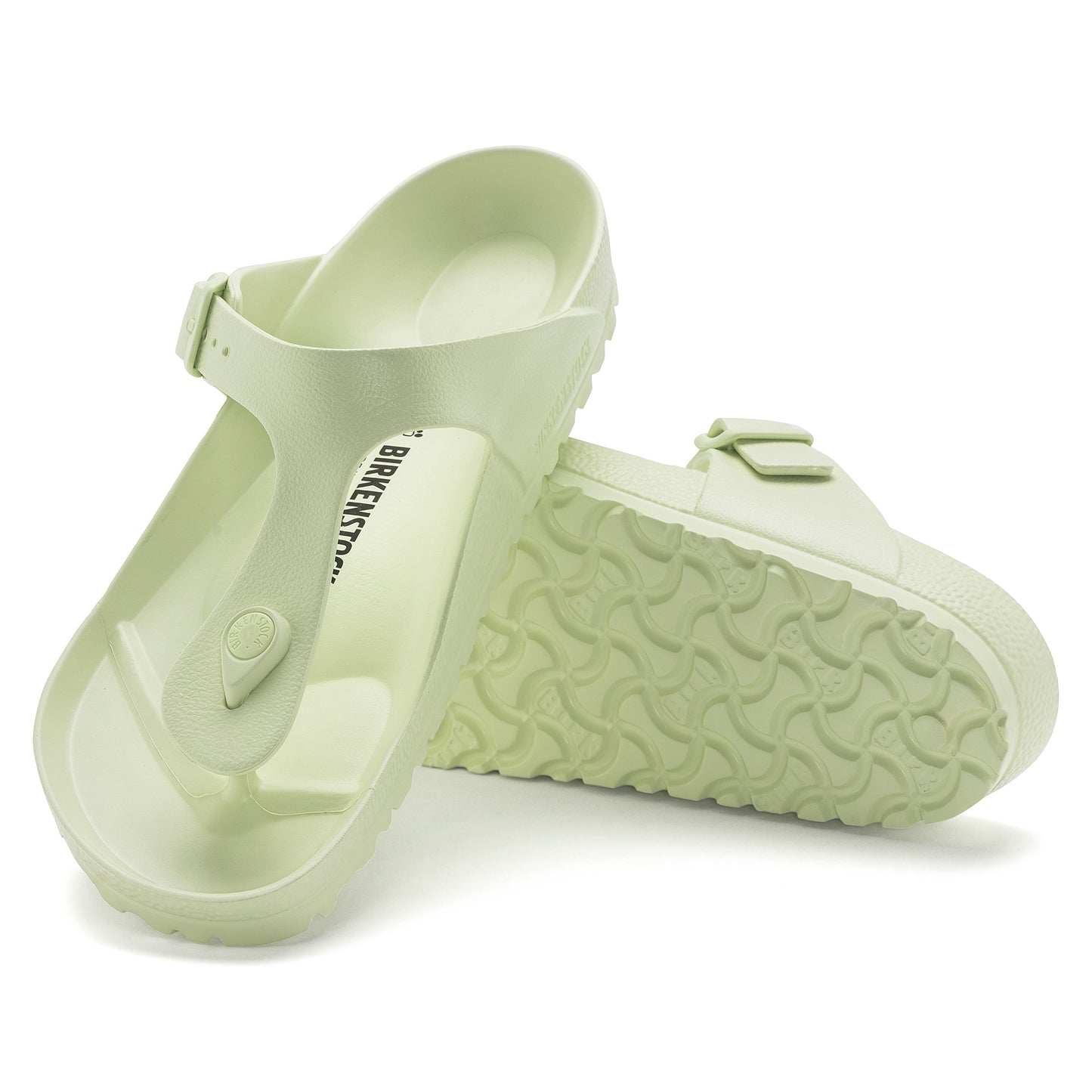 *Birkenstock Gizeh EVA Flip Flop (Faded Lime)