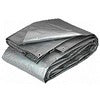 Heavy Duty Gray Poly Tarp