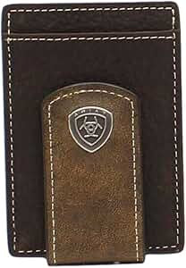 Mens Shield Money Clip Concho Wallet