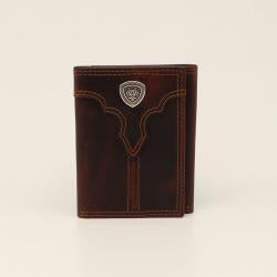 Ariat Trifold Wallet Smooth Leather