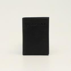 Ariat Black Tri Fold Wallet