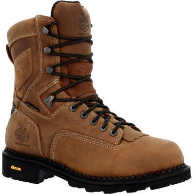 Georgia Boot 8" Comfort Core Low Heel Logger