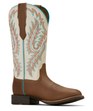 Women's Ariat Round Up W Toe StretchFit Western Boot